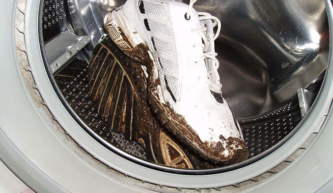 Кроссовки в стиральной машине