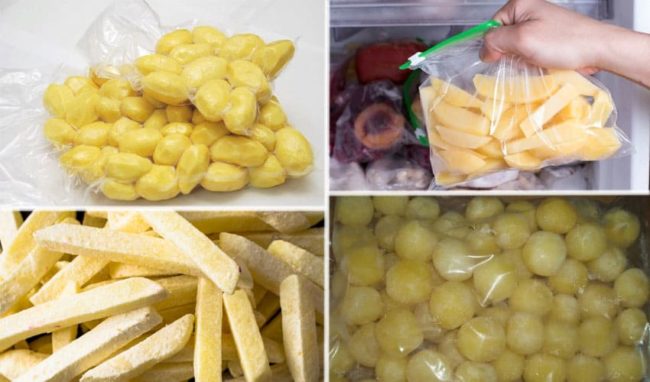 Как правильно и сколько можно хранить очищенную картошку