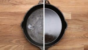 Как отмыть сковороду от застарелого нагара, жира и ржавчины?